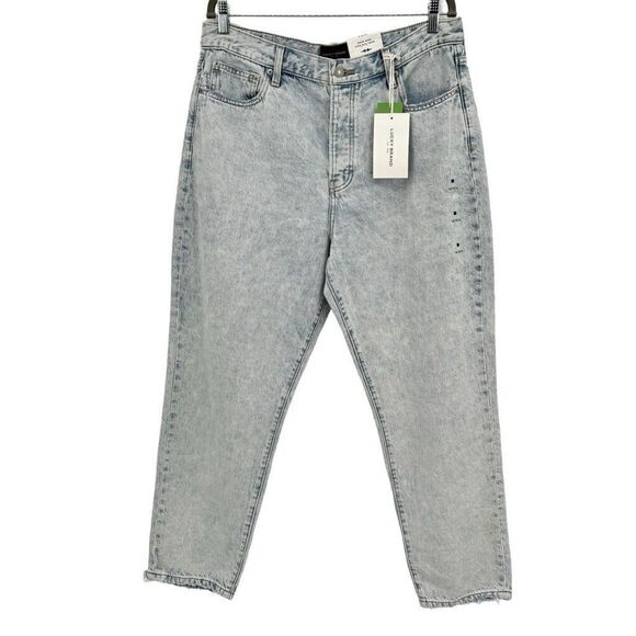 LUCKY BRAND DREW MOM HIGH RISE TAPER JEANS Size 14/32 NWT - Picture 1 of 8